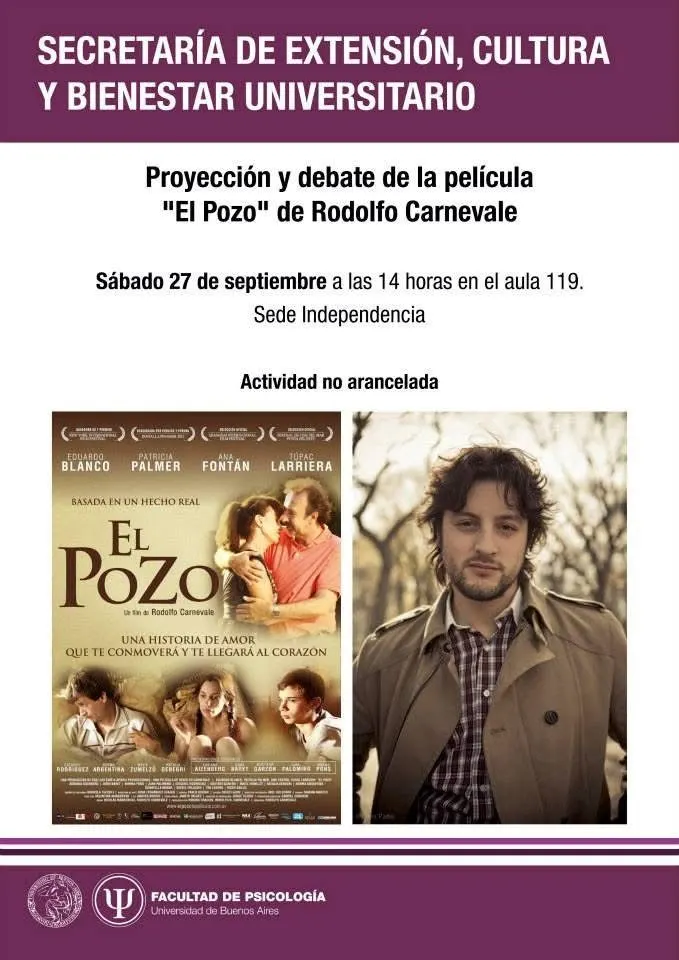 Proyección y debate en la Facultad de Psicología